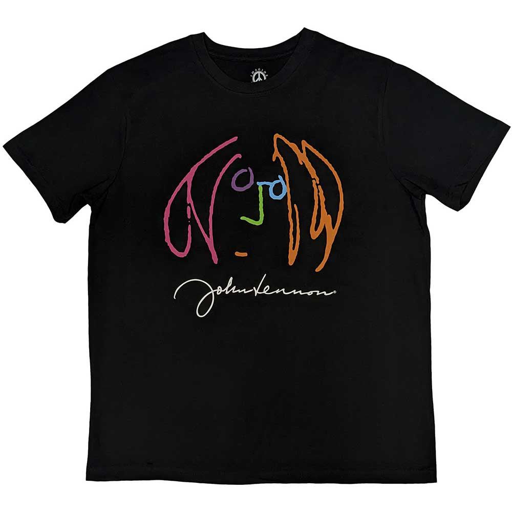 JOHN LENNON ジョンレノン (生誕 85年 ) - Self Portrait Full Colour / Tシャツ / メンズ - PGS